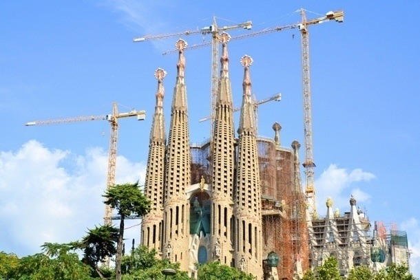 Sagrada Familia - pohled